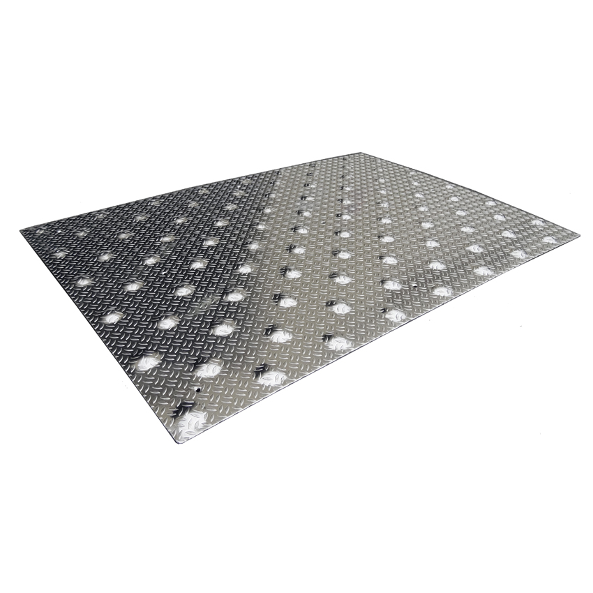 Dalles podotactiles aluminium