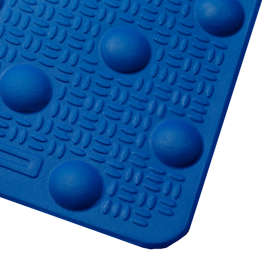 Dalle podotactile intérieure à coller