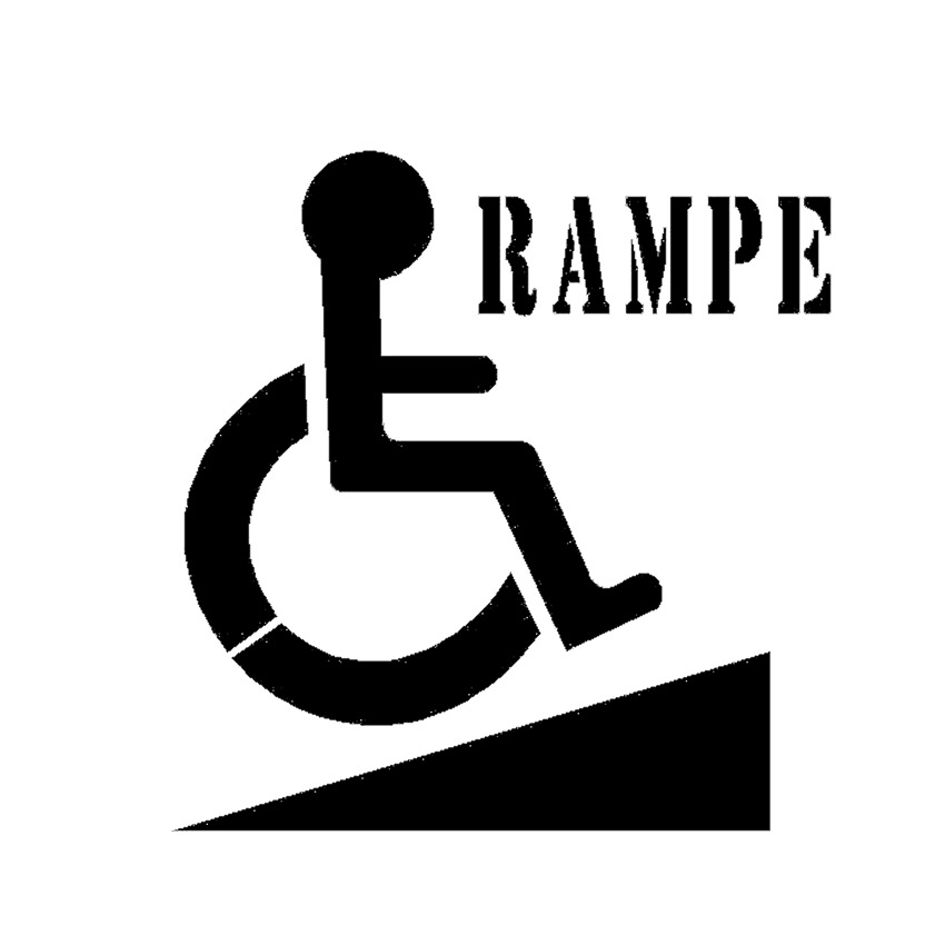 Pochoir rampe