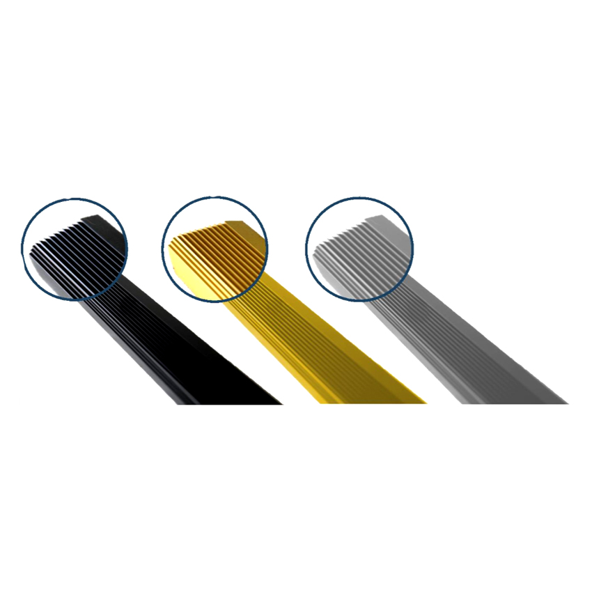 Nez de marche aluminium à coller
