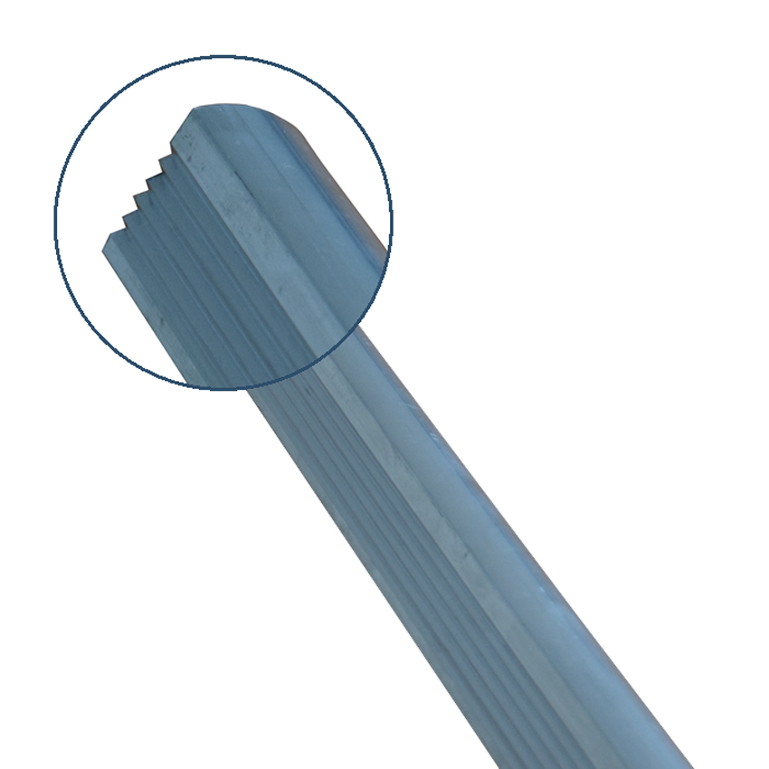 Nez de marche aluminium